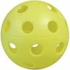 [ 7 ] Yellow Perforated Poly Softballs -sports advantage shop 01408 2