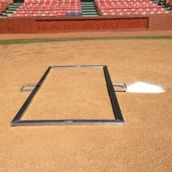 [ 6 ] 3' X 7' Heavy-Duty Softball Batter's Box Template
