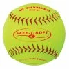 [ 6 ] Saf-T-Soft 12'' Low Compression Softballs -sports advantage shop 03632