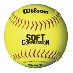 [ 3 ] Wilson A9117B 12" Soft Compression Fastpitch Softballs