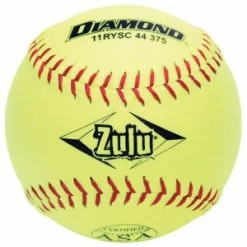 [ 2 ] Diamond Zulu ASA Slowpitch 11'' Super Synthetic Softballs