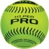 [ 2 ] ATEC HI.PER Pro Leather Flat Seam Training Softball -sports advantage shop 05779