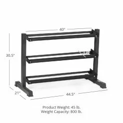 3 Tier Dumbbell Weight Rack -sports advantage shop 400192 02