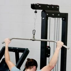 48" Stainless Steel Lat Bar -sports advantage shop 400552 09