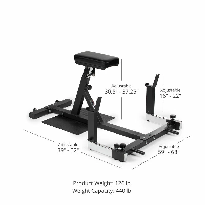 Chest Supported Adjustable Row Bench 4 Chest Supported Adjustable Row Bench - Image 2