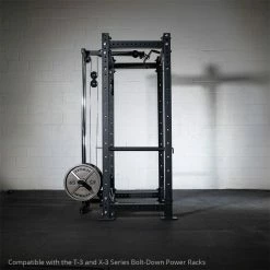 Lat Tower Rack Attachment – T-3 And X-3 Series Bolt Down Power Racks -sports advantage shop 401036 04