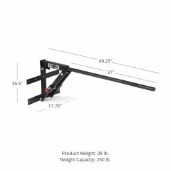 Wall-Mount Pop-Out Pull-Up Bar -sports advantage shop 401065 02