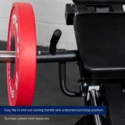 Plate-Loaded Linear Hack Squat Machine -sports advantage shop 401231 07