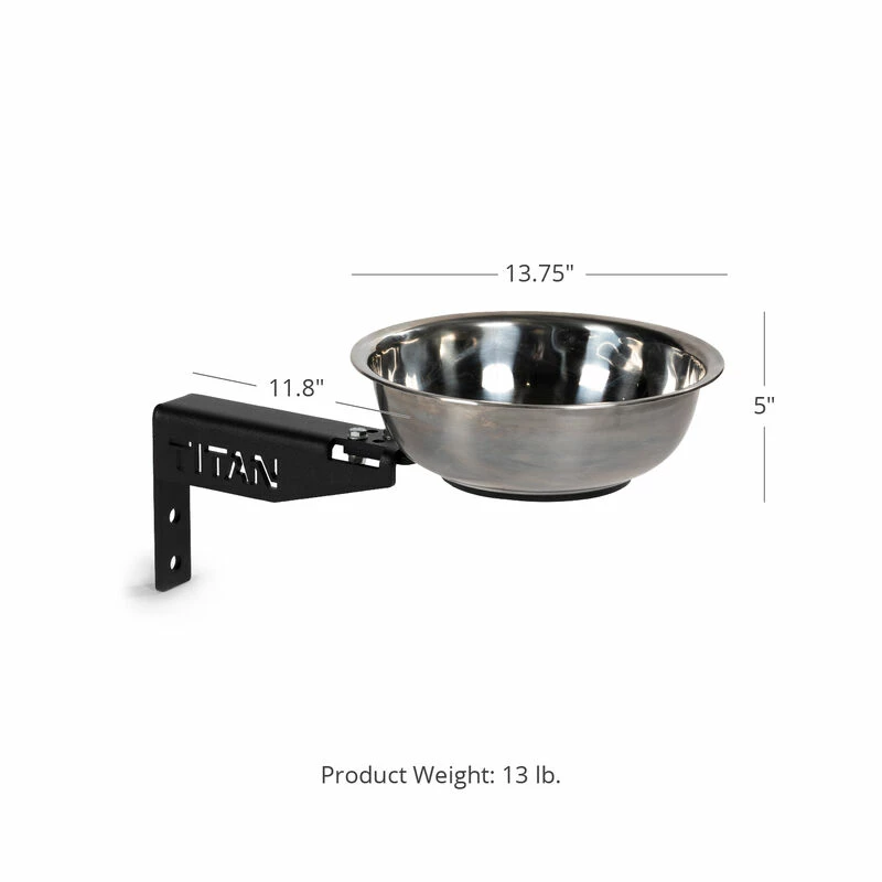 T-3 Or X-3 Series Rack-Mounted Chalk Bowl 4 T-3 Or X-3 Series Rack-Mounted Chalk Bowl - Image 2