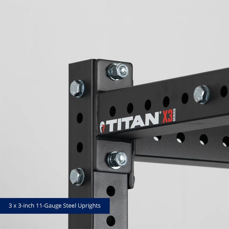 X-3 Series Flat Foot Power Rack 9 X-3 Series Flat Foot Power Rack - Image 7