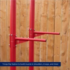 Red Outdoor Power Tower -sports advantage shop 401478 05