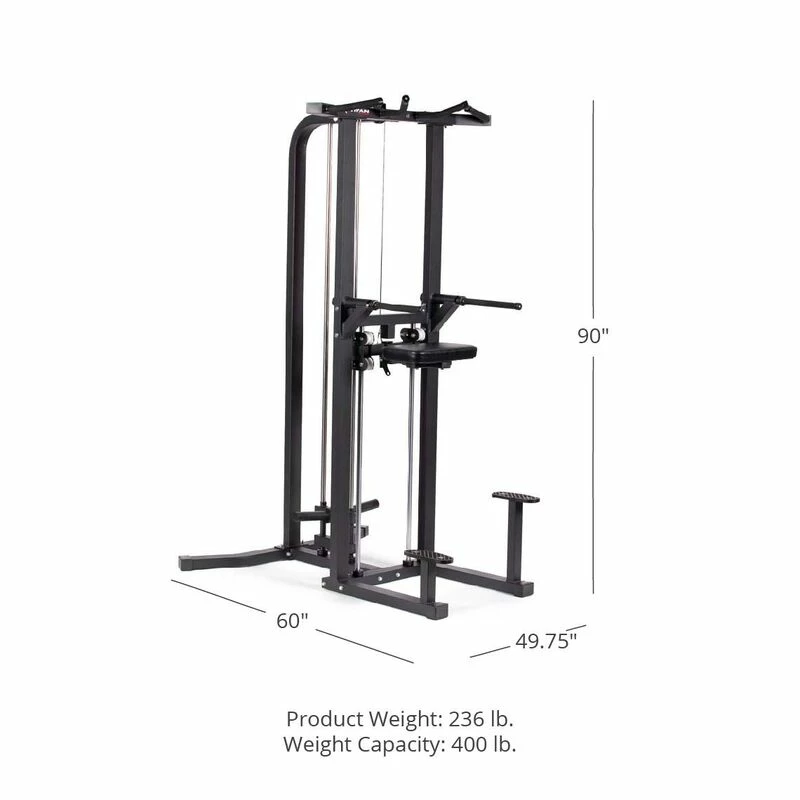 Plate-Loaded Assisted Pull-Up And Dip Machine 4 Plate-Loaded Assisted Pull-Up And Dip Machine - Image 2