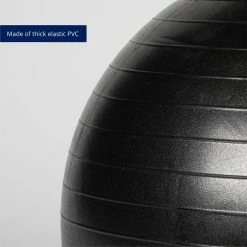 65 Cm Black Exercise Stability Ball -sports advantage shop 402643.2 04