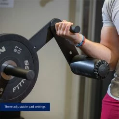 Plate-Loaded Lever Curl Dumbbell -sports advantage shop 421154 05