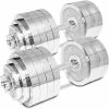 200 LB Set Adjustable Chrome Dumbbells -sports advantage shop 423113 01