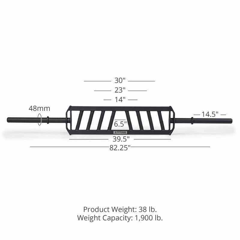 Angled Multi-Grip Barbell V3 4 Angled Multi-Grip Barbell V3 - Image 2