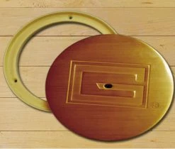 Sportsystems Swivel Locking Brass Cover Plate